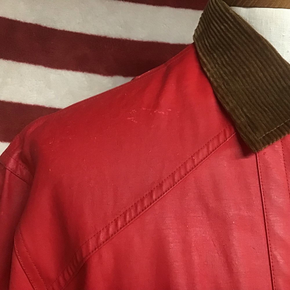 Guc Rare vintage CP93 firemans slicker Sz M - Picture 6 of 8